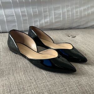 Talbots • black patent leather flats